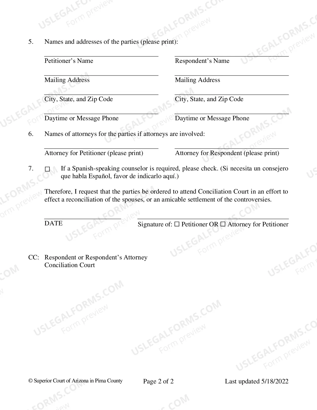 Preview Conciliation