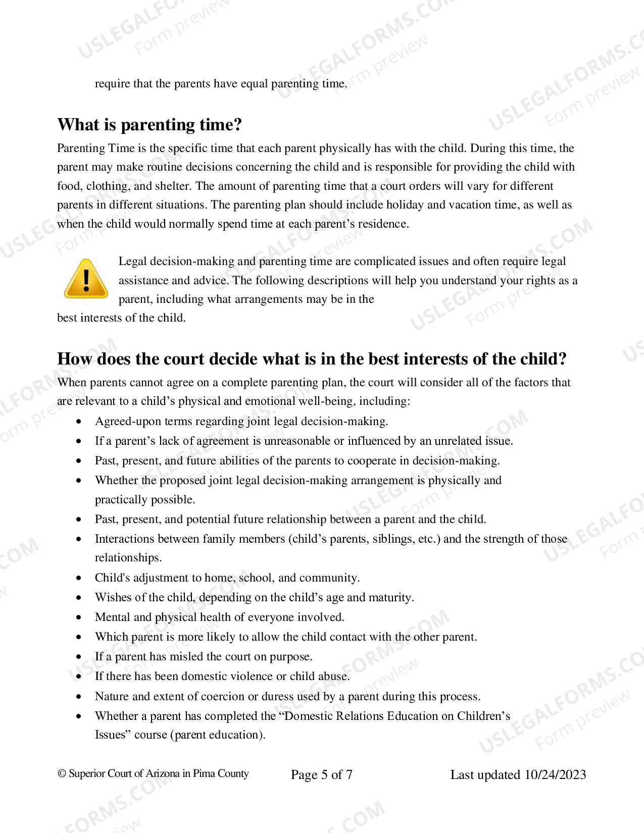 Preview Paternity - General Information