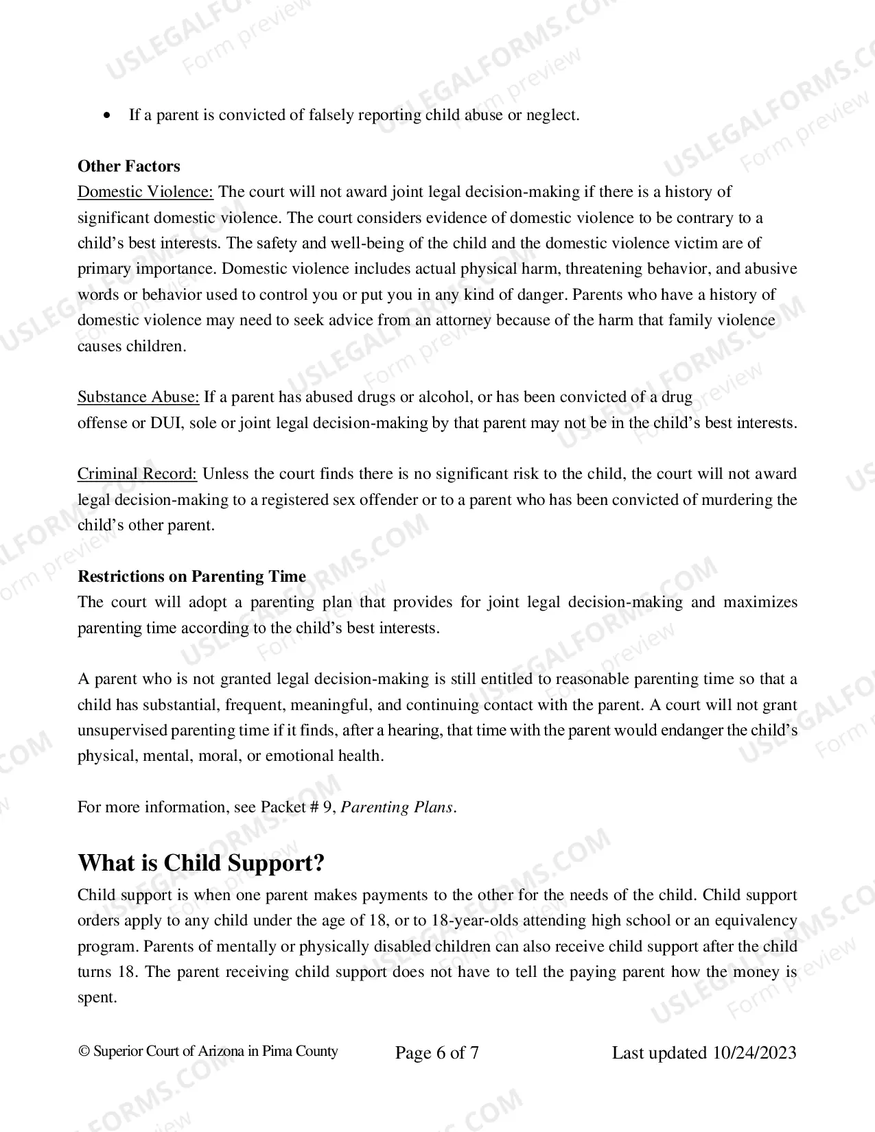 Preview Paternity - General Information