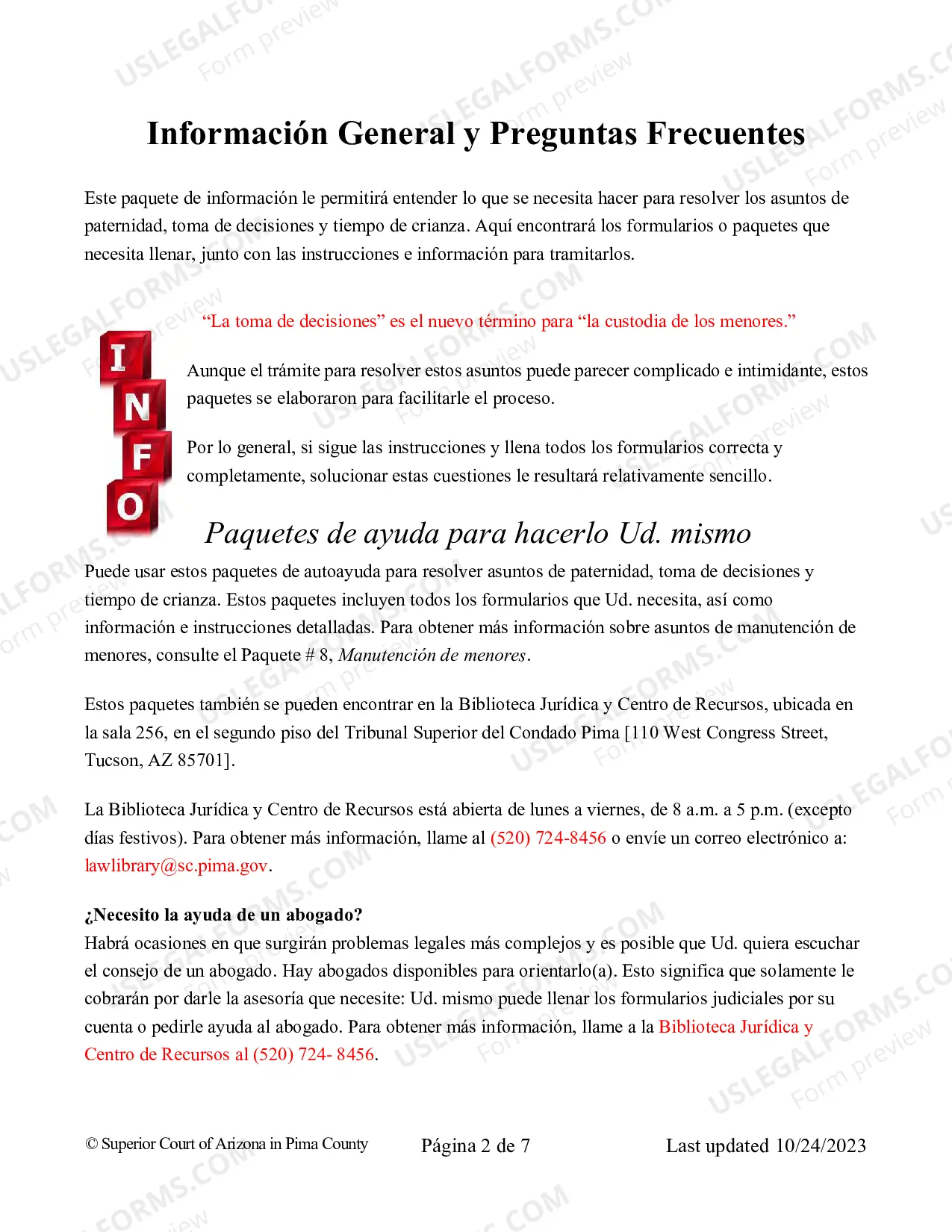 Preview Paternidad - Informacion General