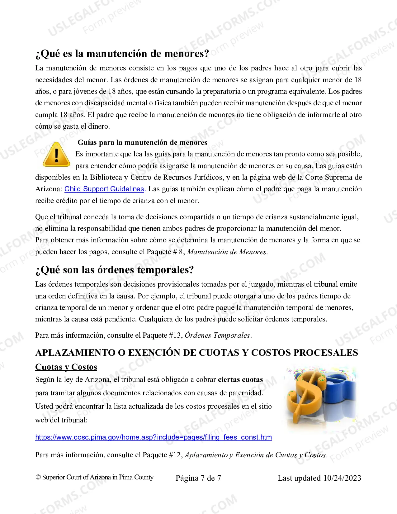Preview Paternidad - Informacion General