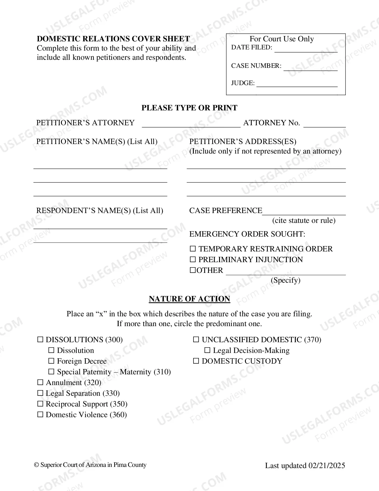 Preview Paternity - Petition