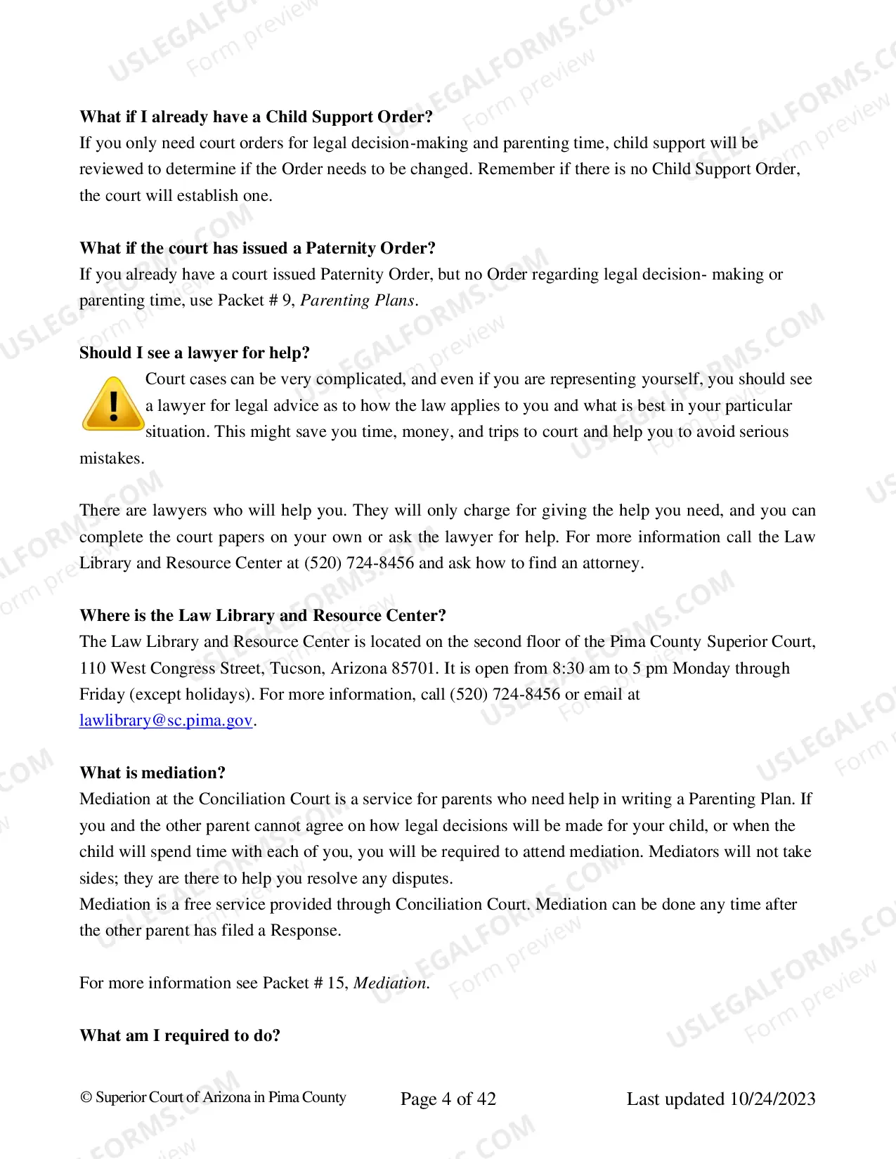 Preview Paternity - Petition