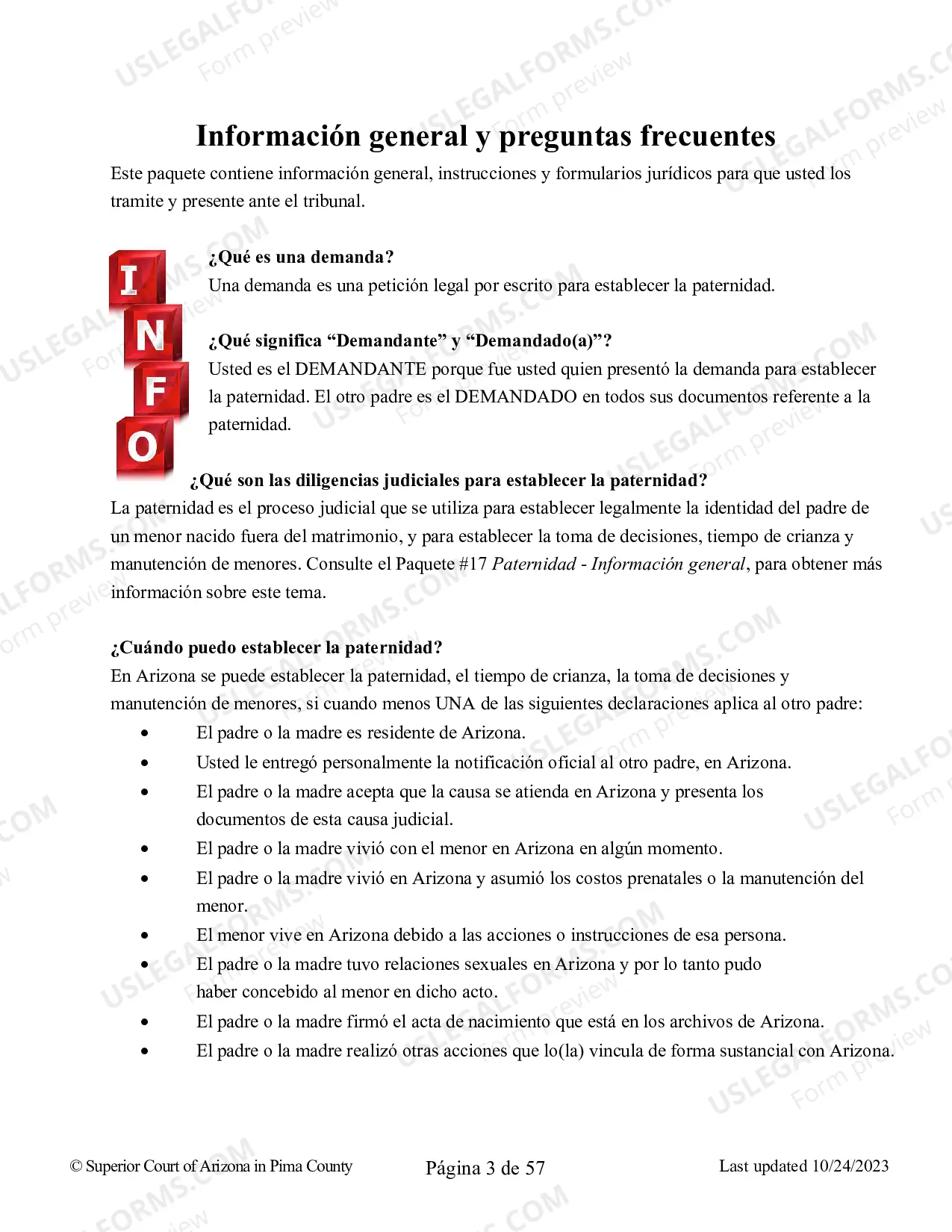 Preview Paternidad - Demanda