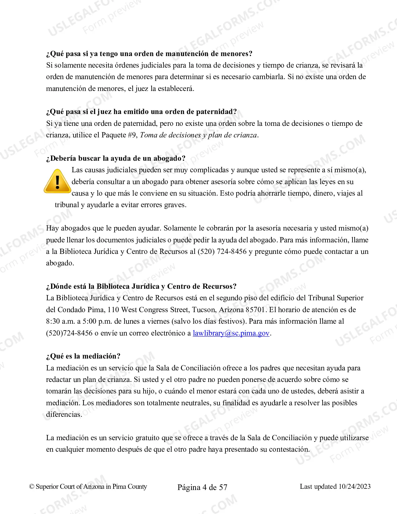 Preview Paternidad - Demanda