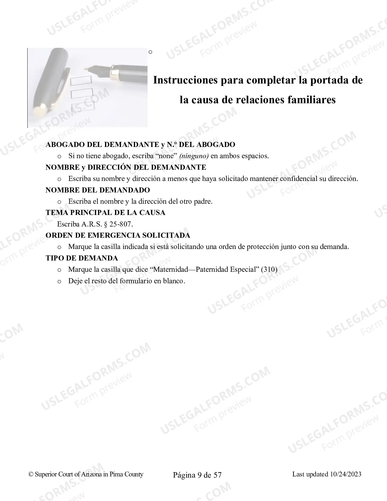 Preview Paternidad - Demanda