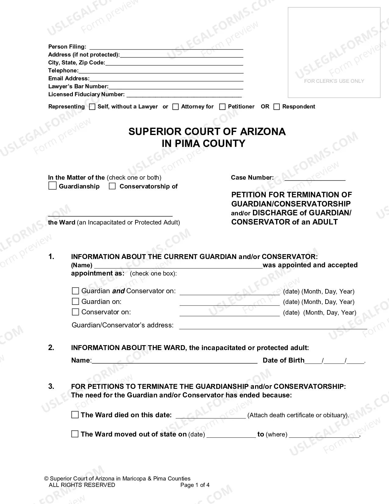 Preview Order Terminating Guardianship