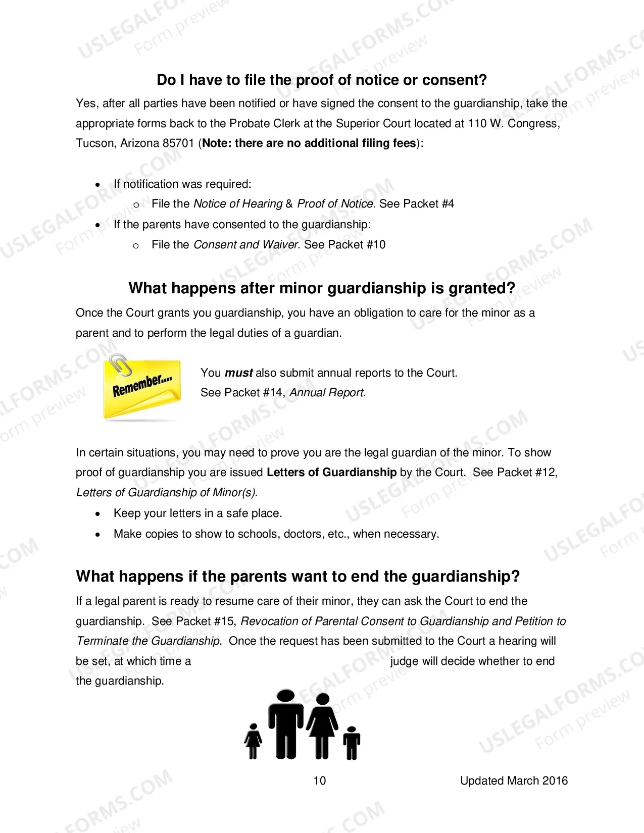 Preview Minor Guardianship General Information