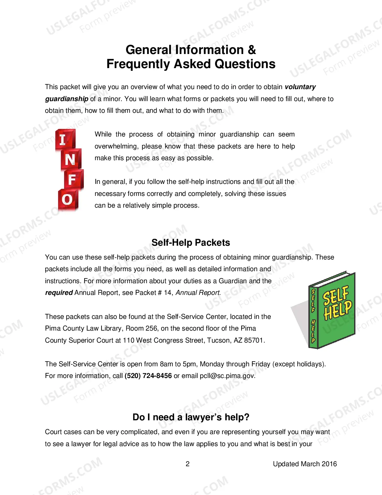 Preview Minor Guardianship General Information
