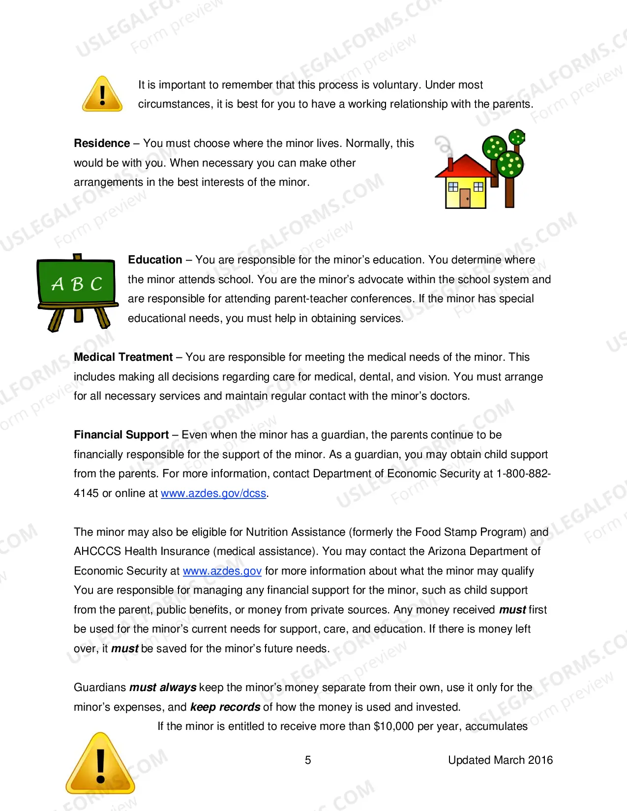 Preview Minor Guardianship General Information