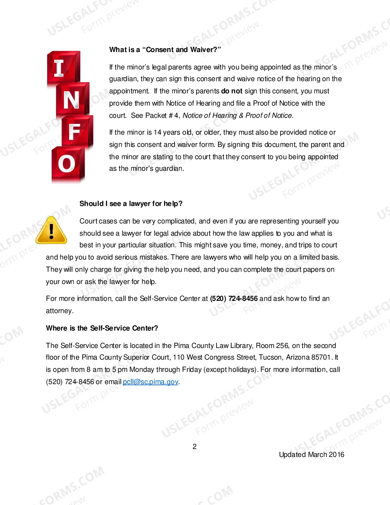 Preview Consent and Waiver