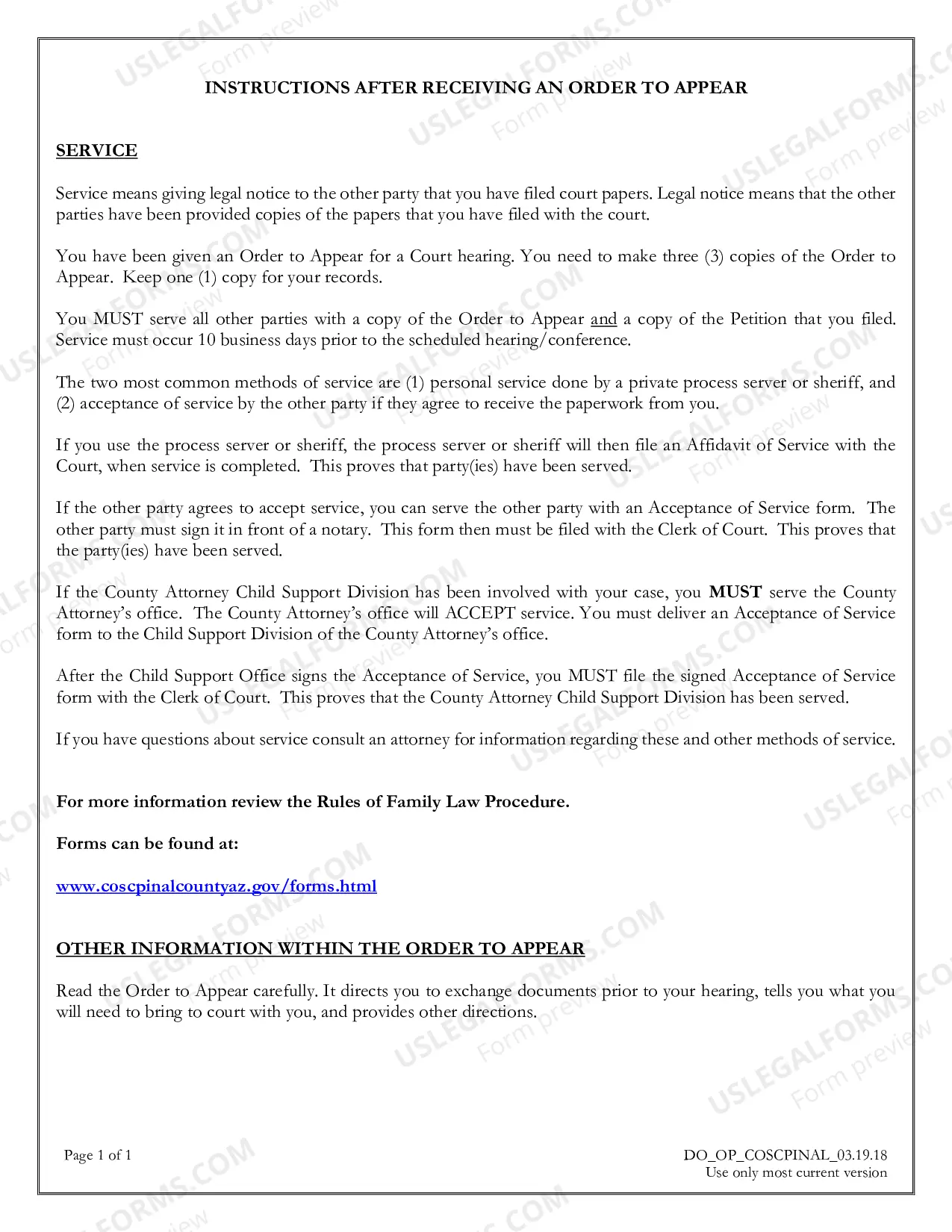 Preview Motion for Temporary Orders