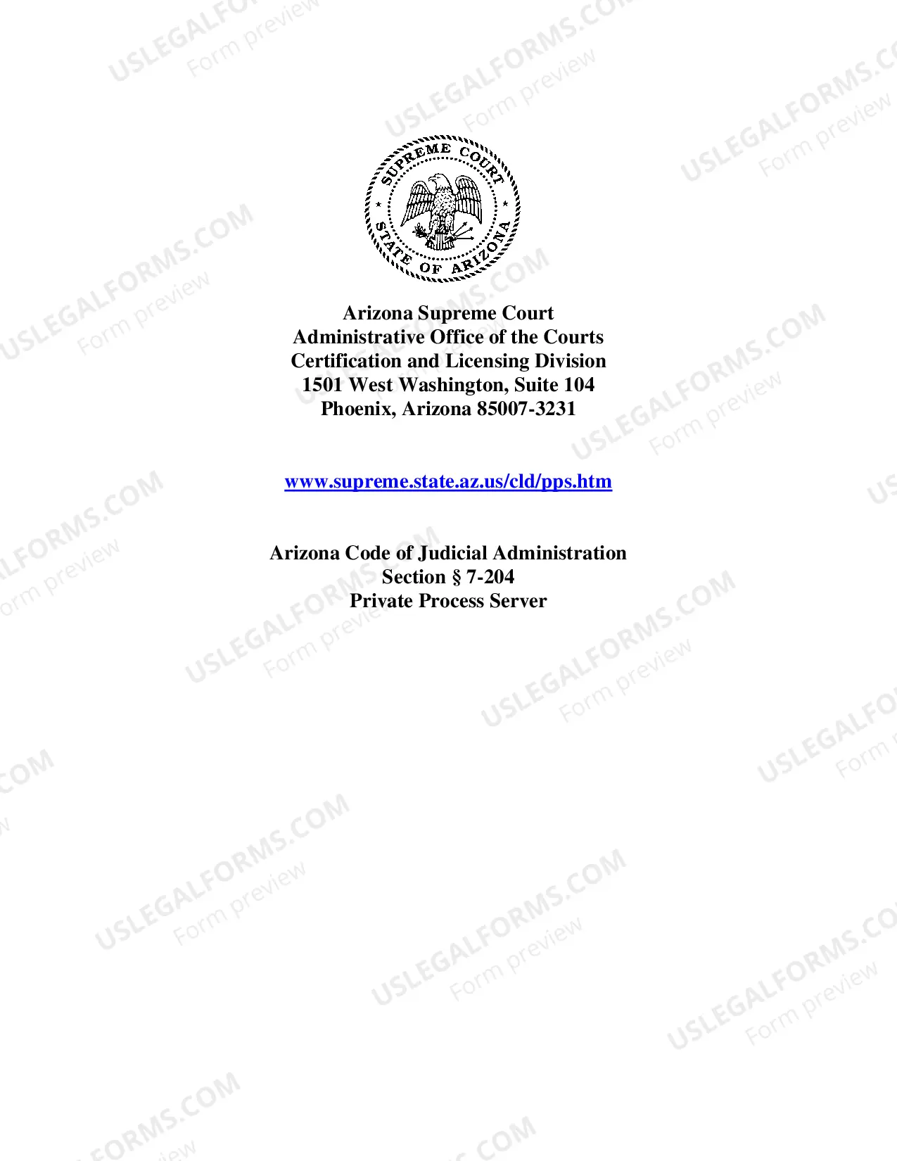 Preview Private Process Server Information and Study Guide