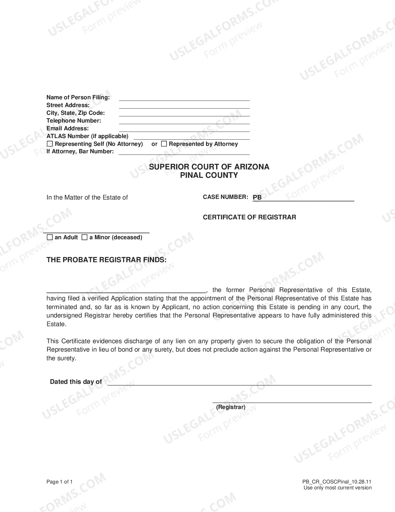 Preview Closing Estate Packet