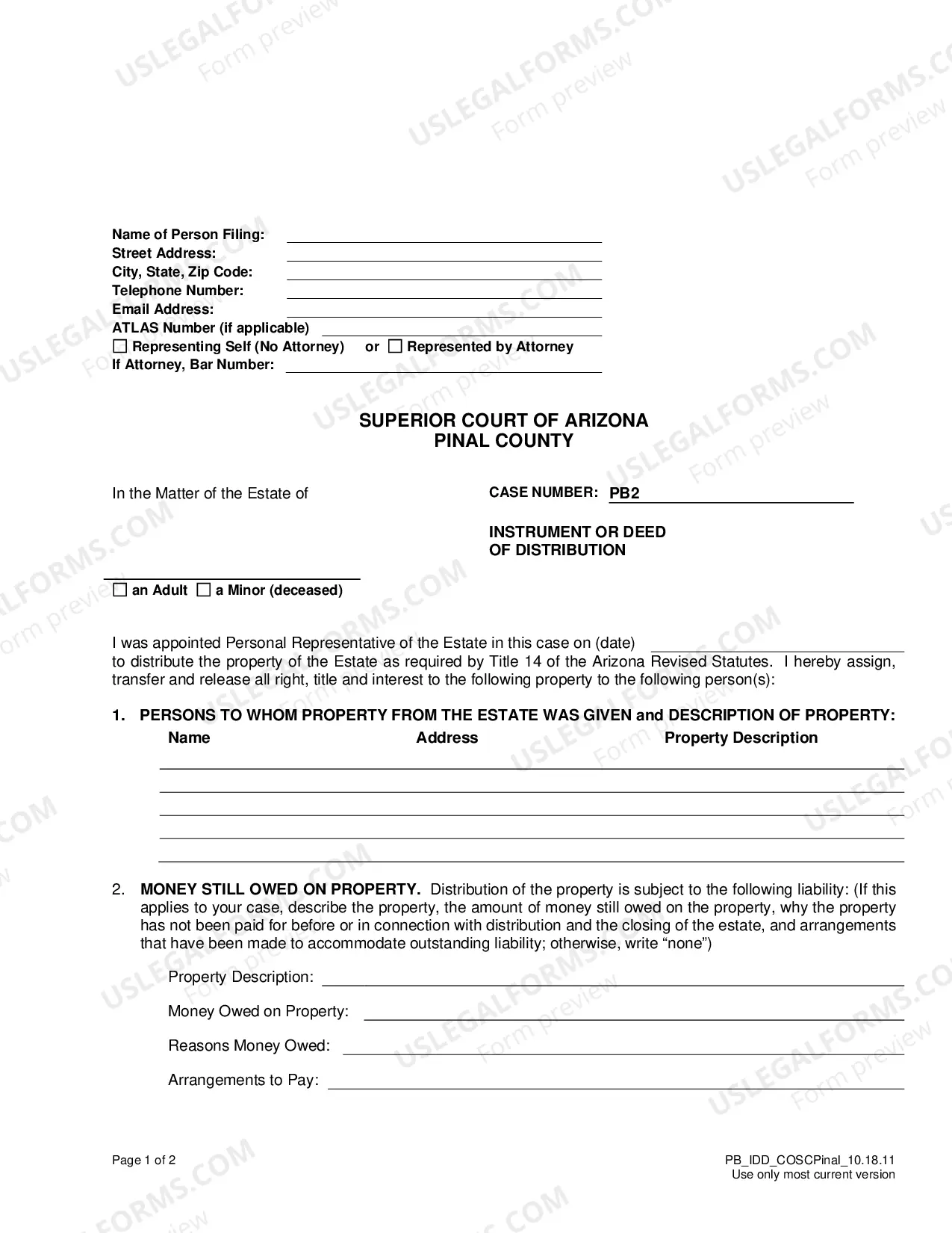 Preview Administrating and Accounting before Closing an Estate