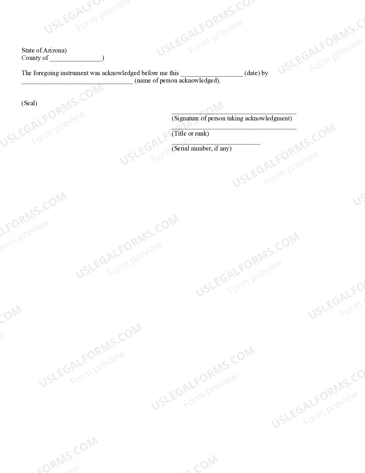 Preview Special Power of Attorney