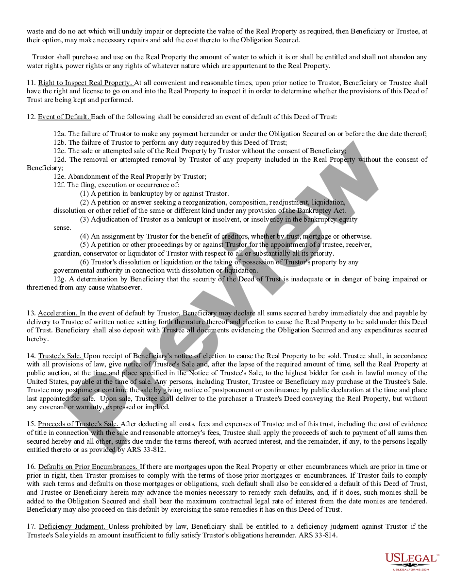 page 2 Deed of Trust preview