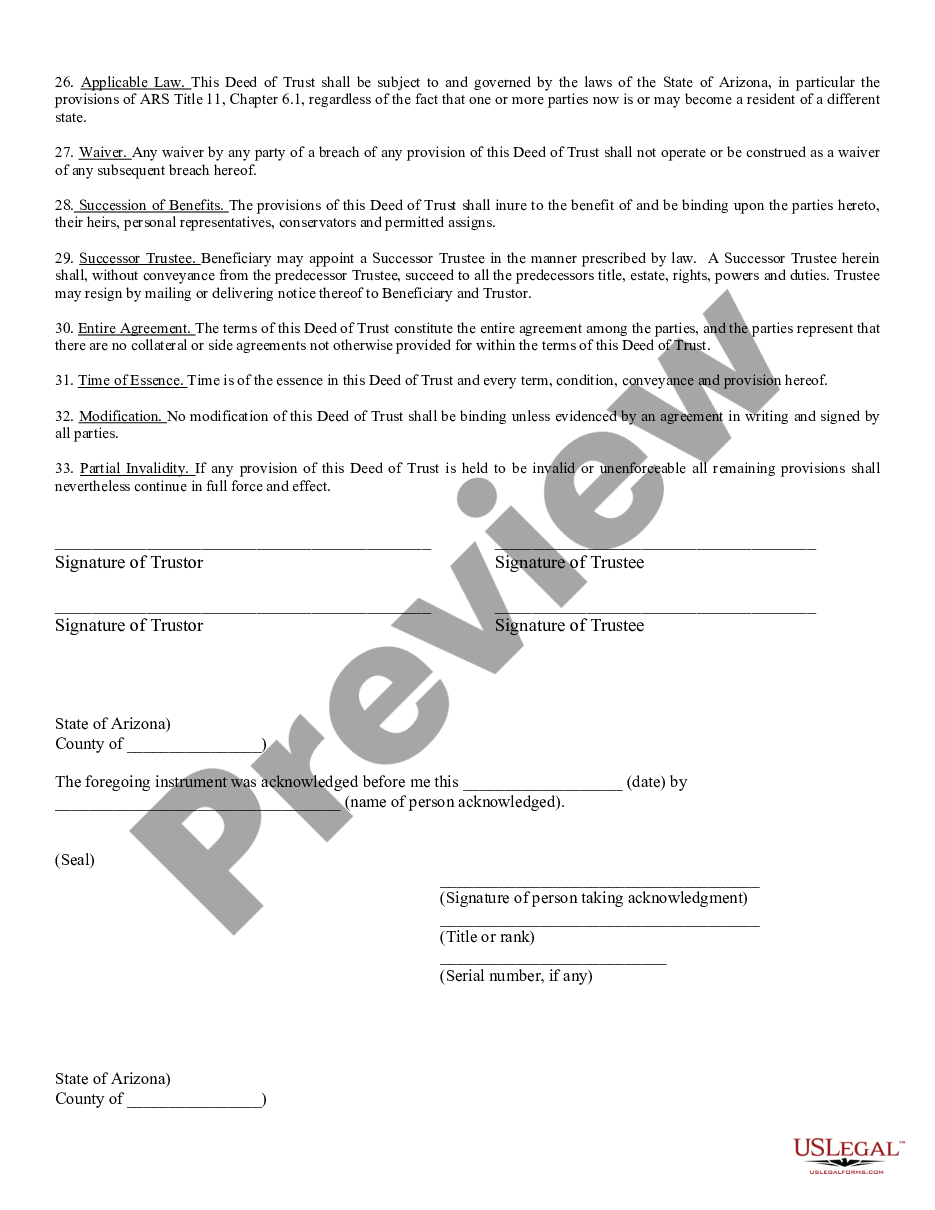 page 4 Deed of Trust preview