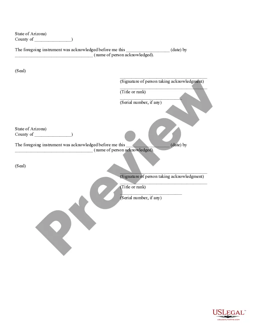 Preview Deed of Gift