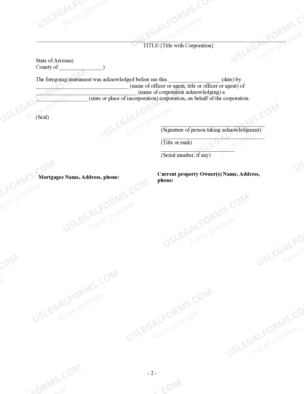 Preview Full Reconveyance and Deed of Release - Satisfaction, Release or Cancellation of Deed of Trust by Corporation