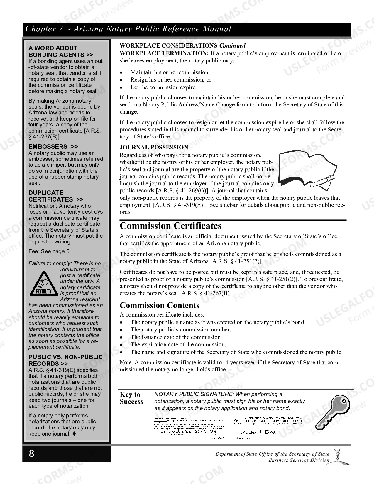 Preview Notary Public Reference Manual