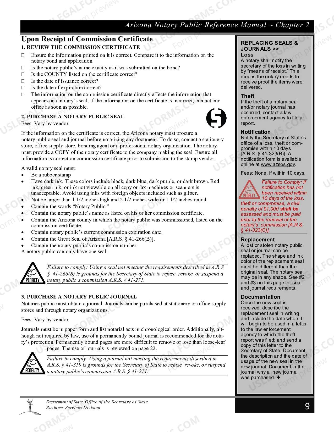 Preview Notary Public Reference Manual