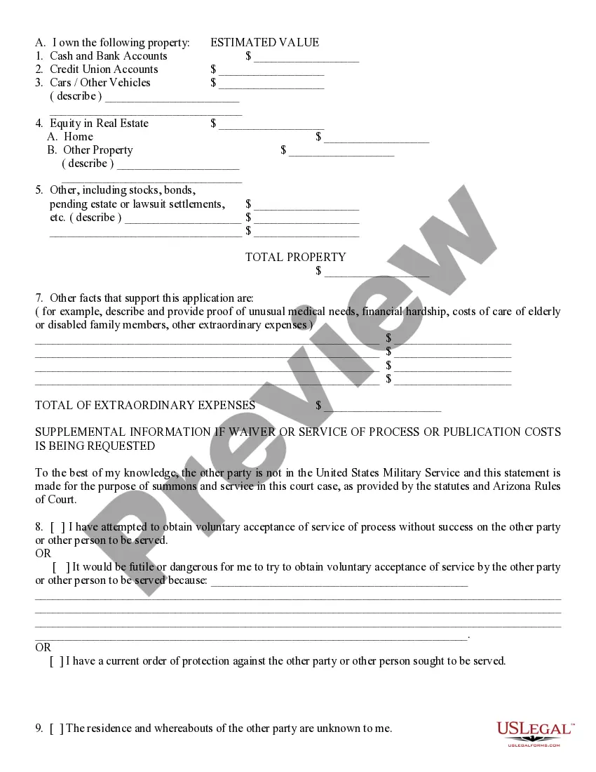 Get Request to Waive Filing Fees - Post Decree Preview Request to Waive Filing Fees - Post Decree