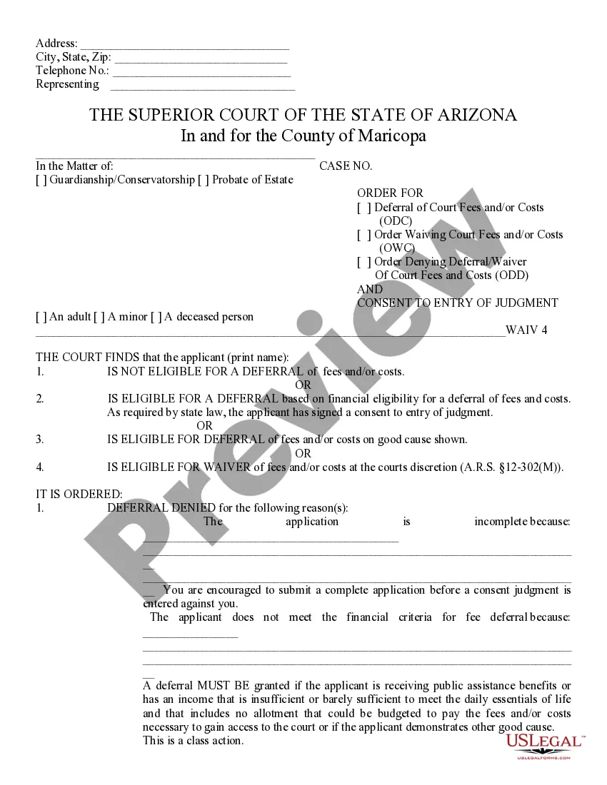 Get PB Request to Waive Filing Fees and Order Preview PB Request to Waive Filing Fees and Order