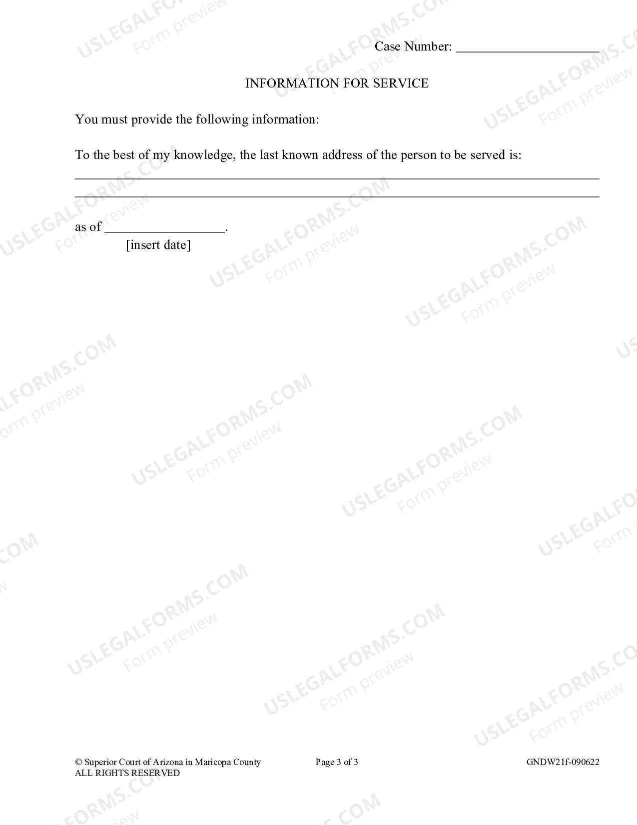 Preview Affidavit In Support Of Application For Deferral Or Waiver Of Service Of Process Costs