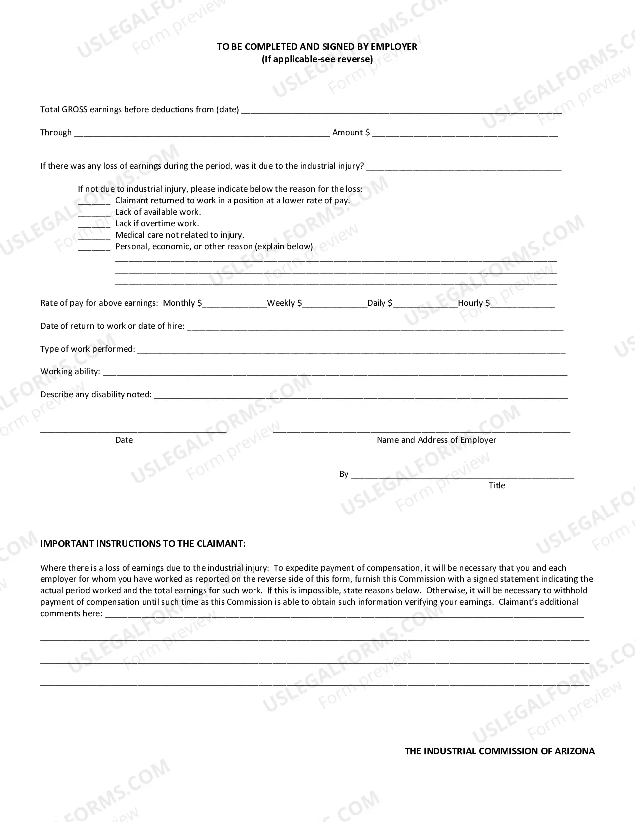Preview Workers Supplemental Claim Form 413