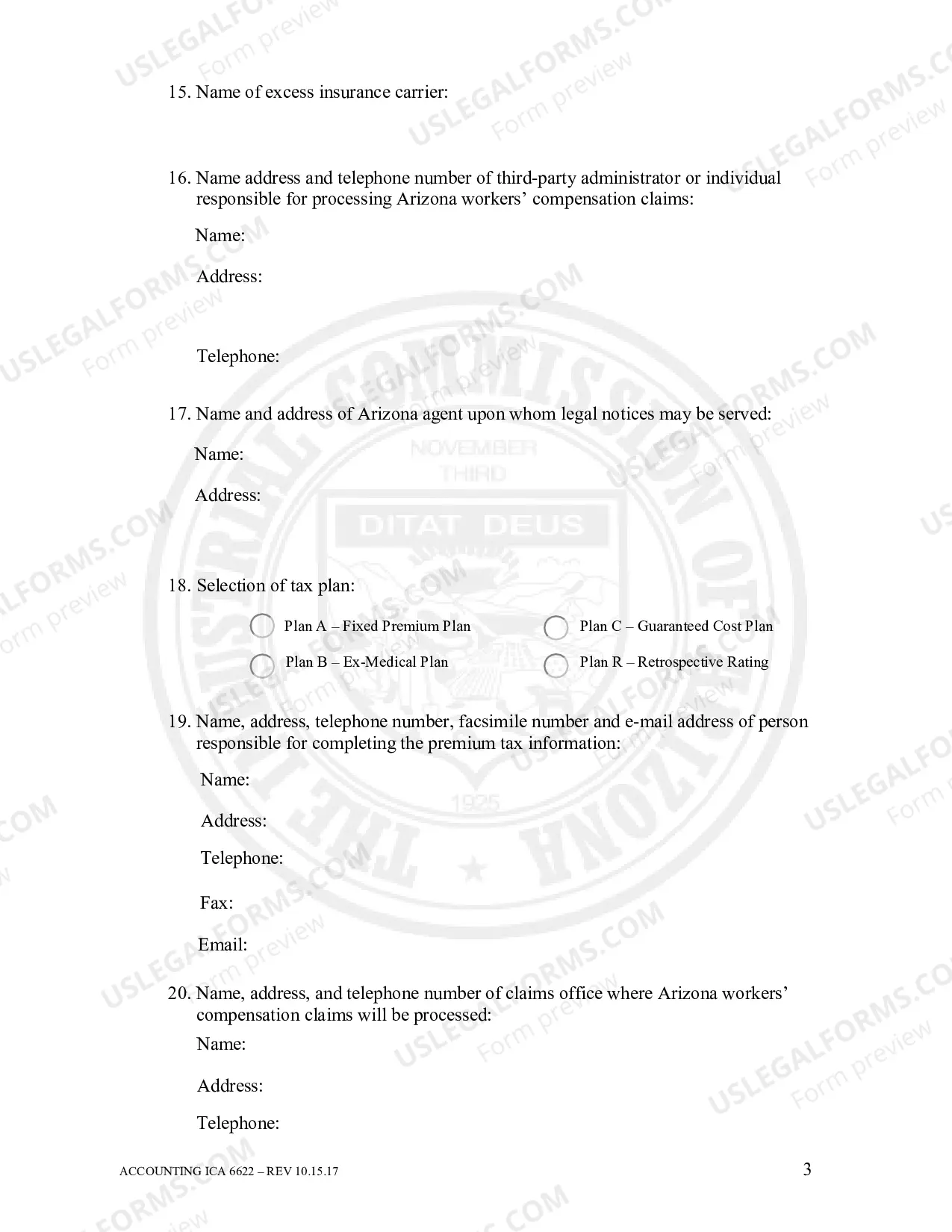 Preview Initial Application For Authority To Self Insure (Individual)