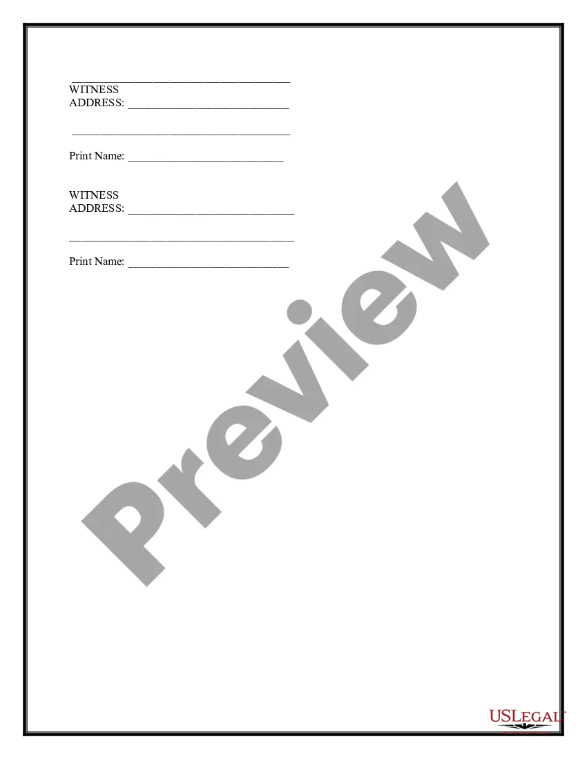 Preview Codicil to Will Form for Amending Your Will - Will Changes or Amendments