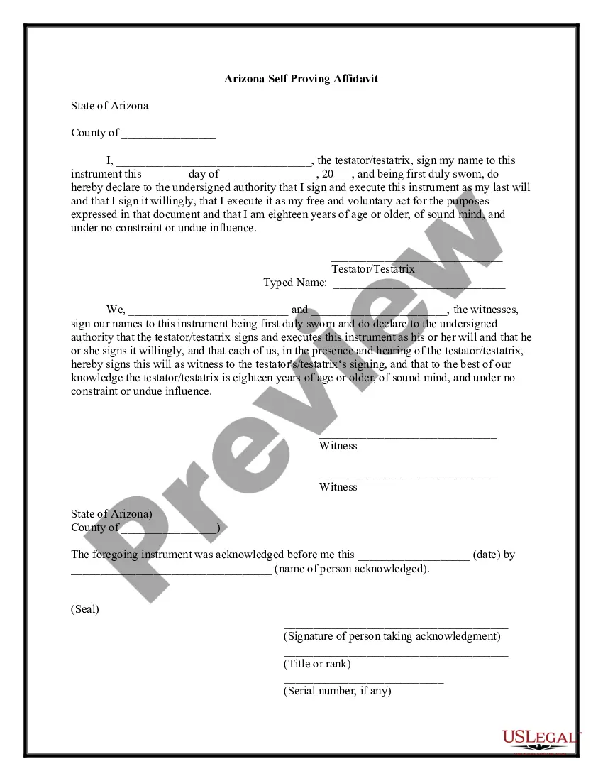 Preview Codicil to Will Form for Amending Your Will - Will Changes or Amendments