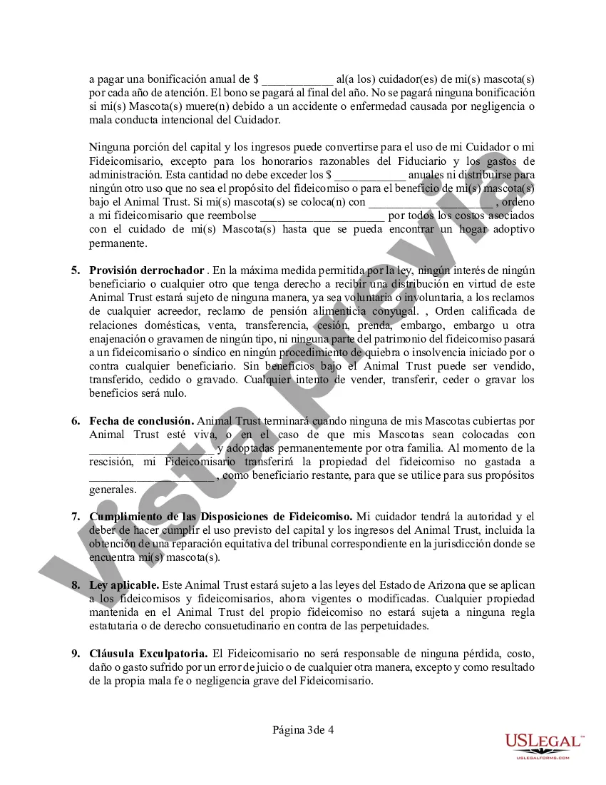 Get Codicilo al formulario de testamento para enmendar su testamento - Testamentary Pet Trust Preview Codicilo al formulario de testamento para enmendar su testamento - Testamentary Pet Trust