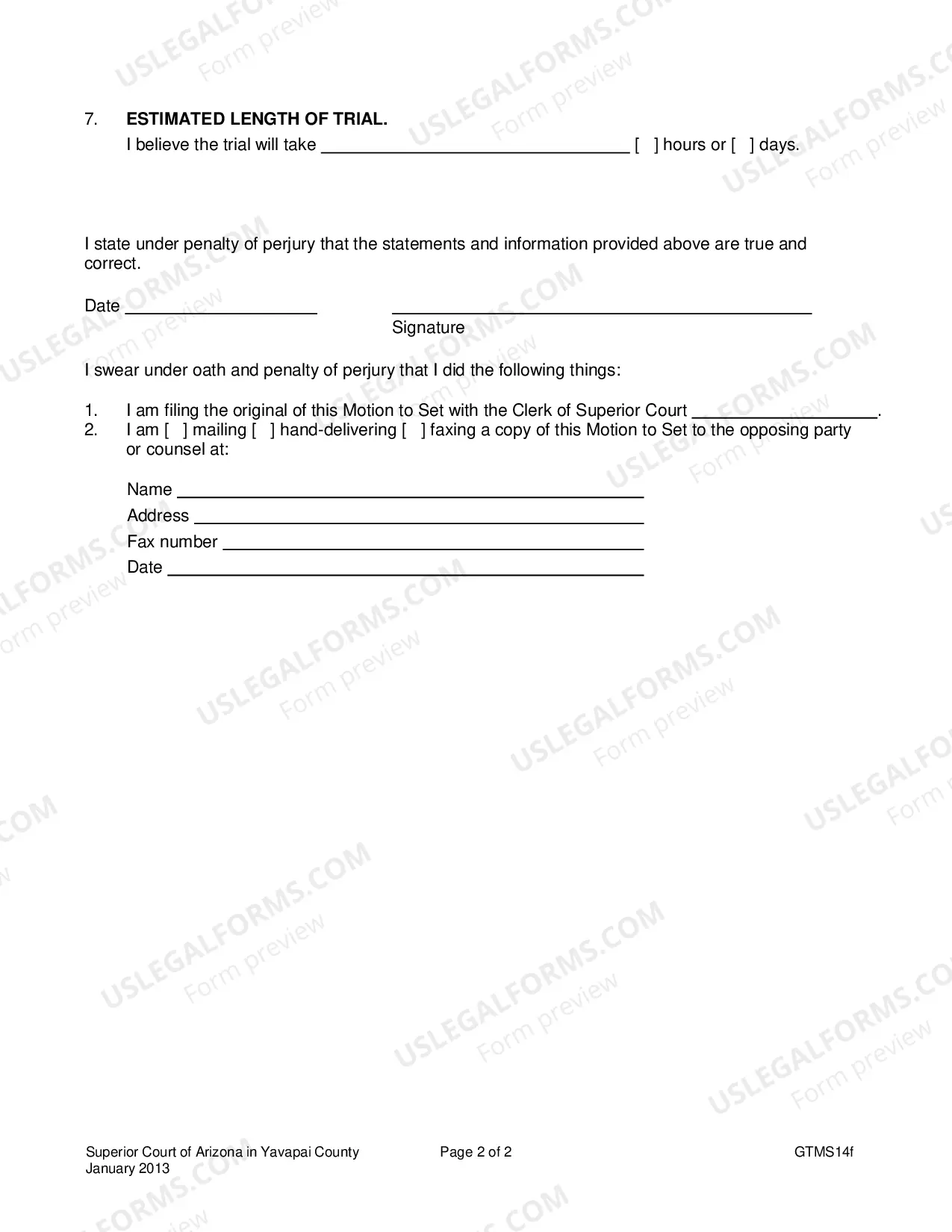 Preview Motion To Set-Domestic Relations Case