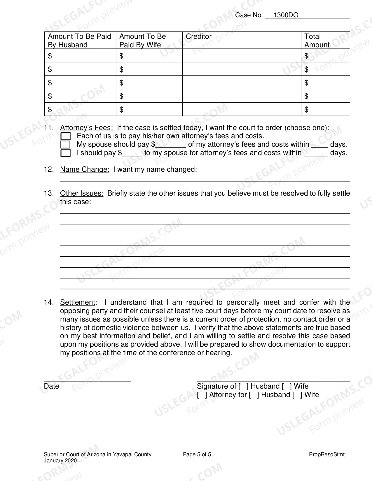 Preview Proposed Resolution Statement