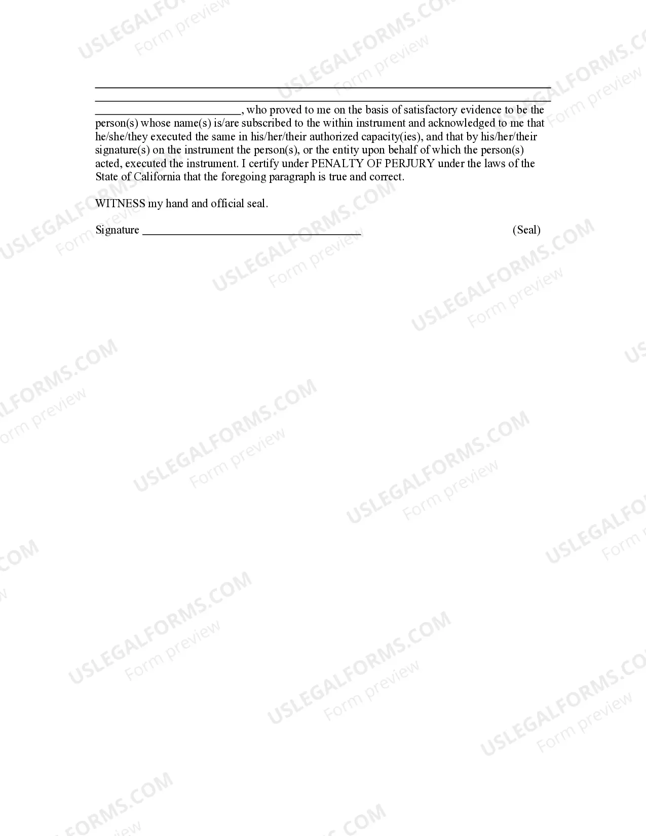 Preview Warranty Deed for Corporation