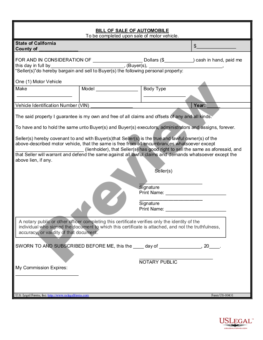 california-bill-of-sale-of-automobile-and-odometer-statement-bill