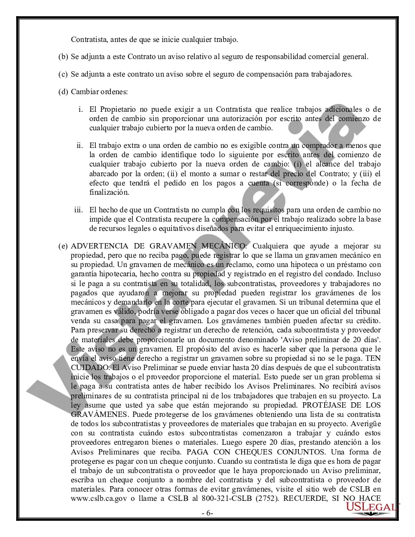 Preview Contrato de pintura para contratista