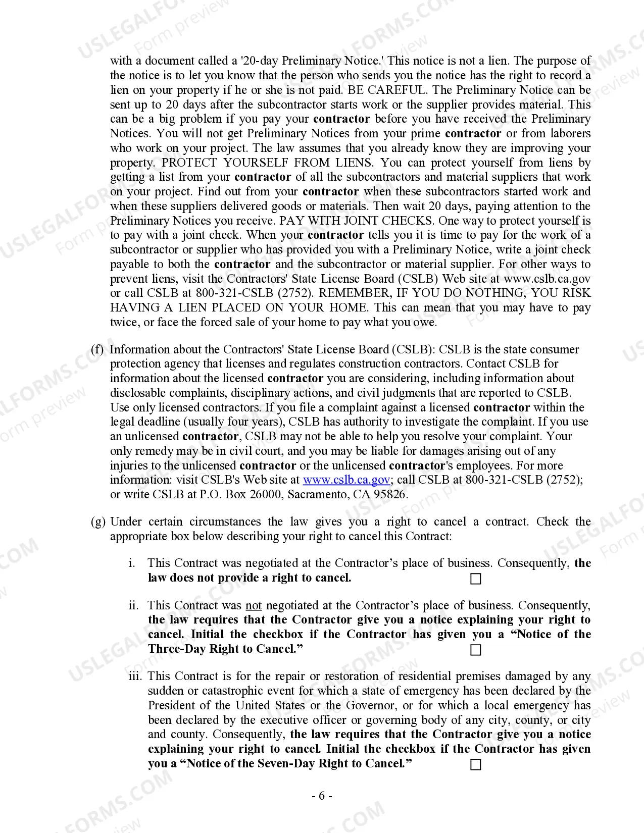 Preview Trim Carpenter Contract for Contractor