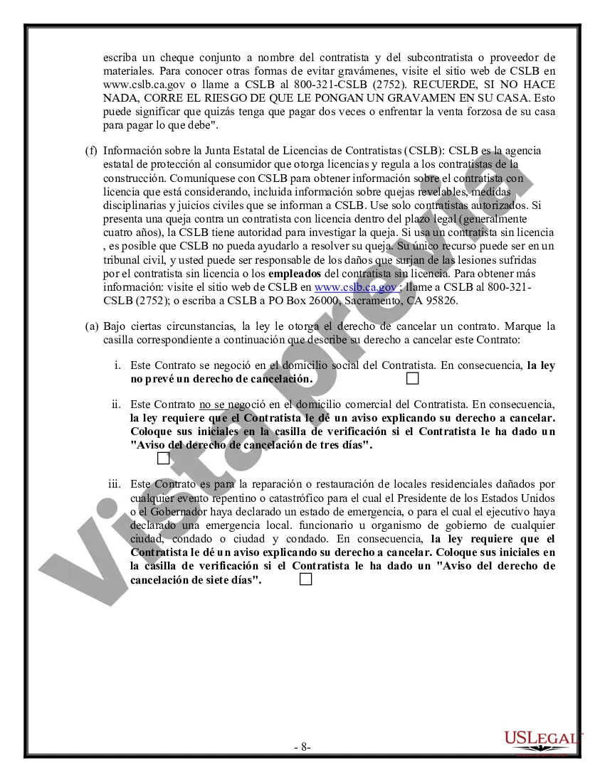 Preview Contrato HVAC para contratista