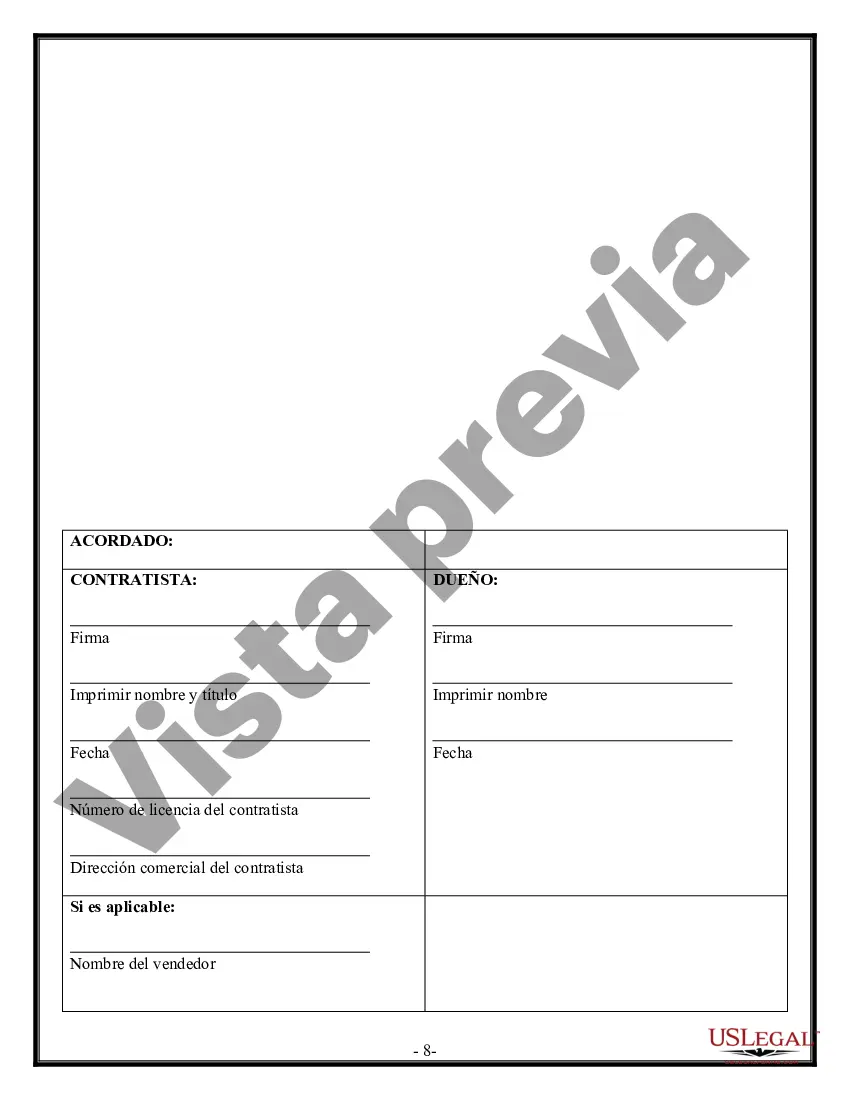 Preview Contrato de excavadora para contratista