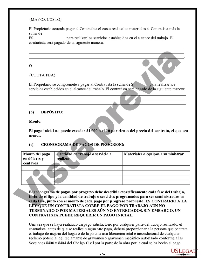 Preview Contrato marco para contratista