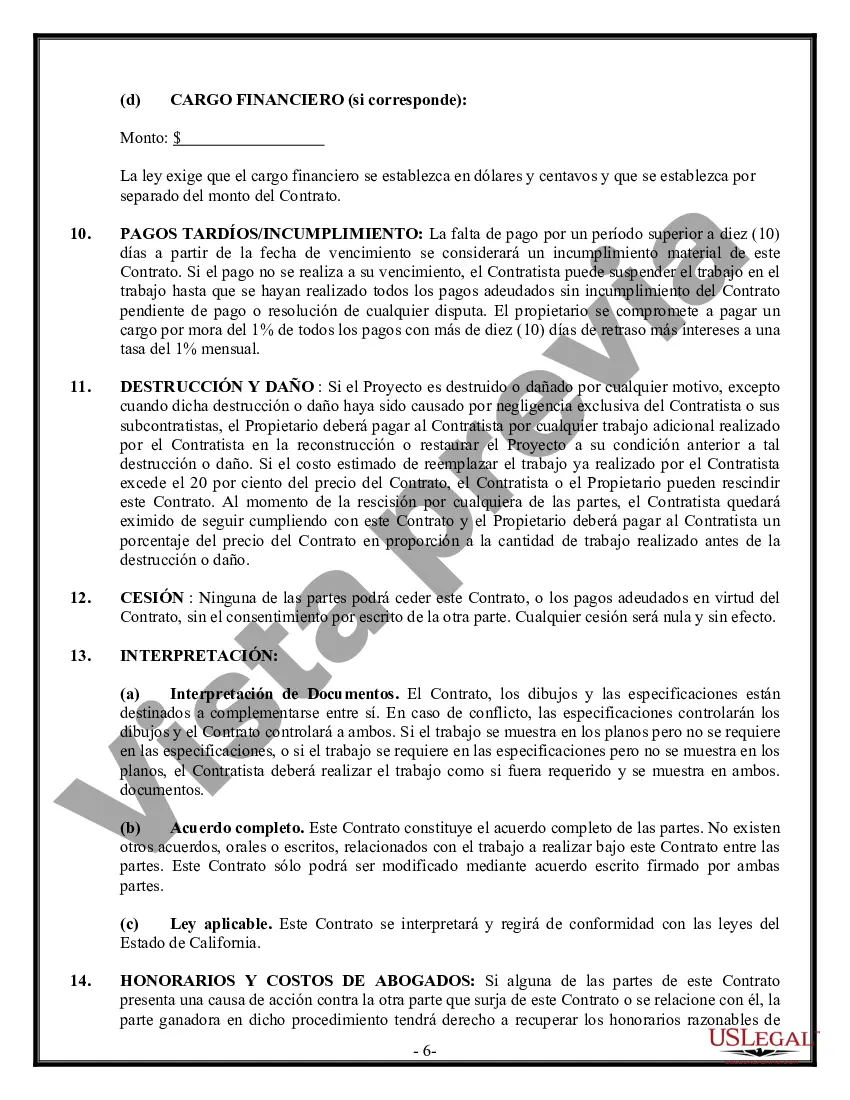 Preview Contrato marco para contratista