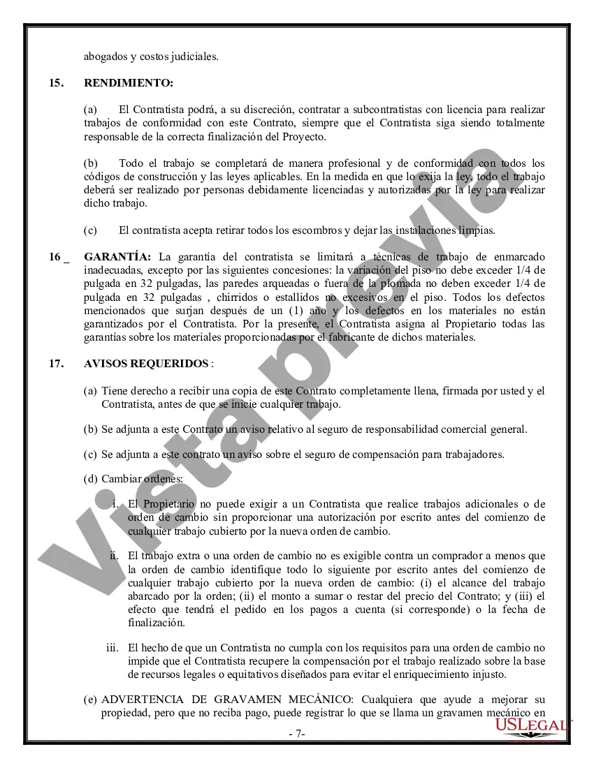 Preview Contrato marco para contratista