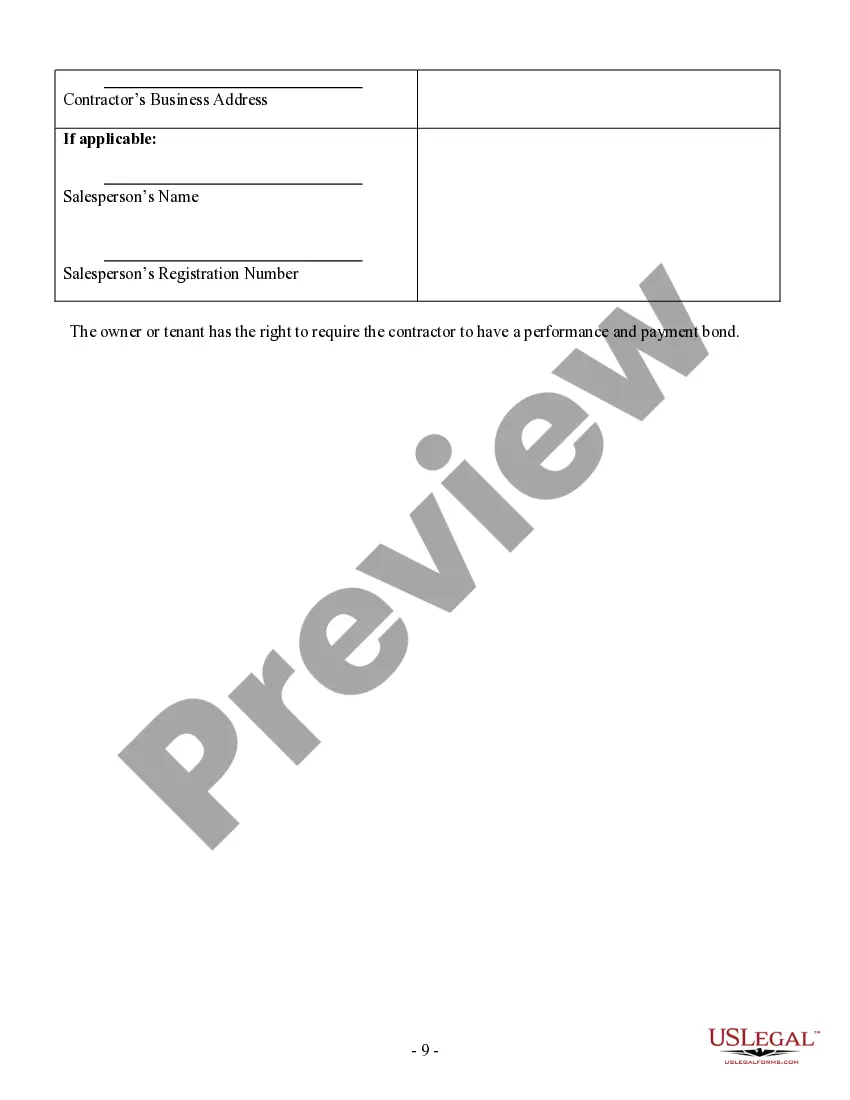 Preview Framing Contract for Contractor