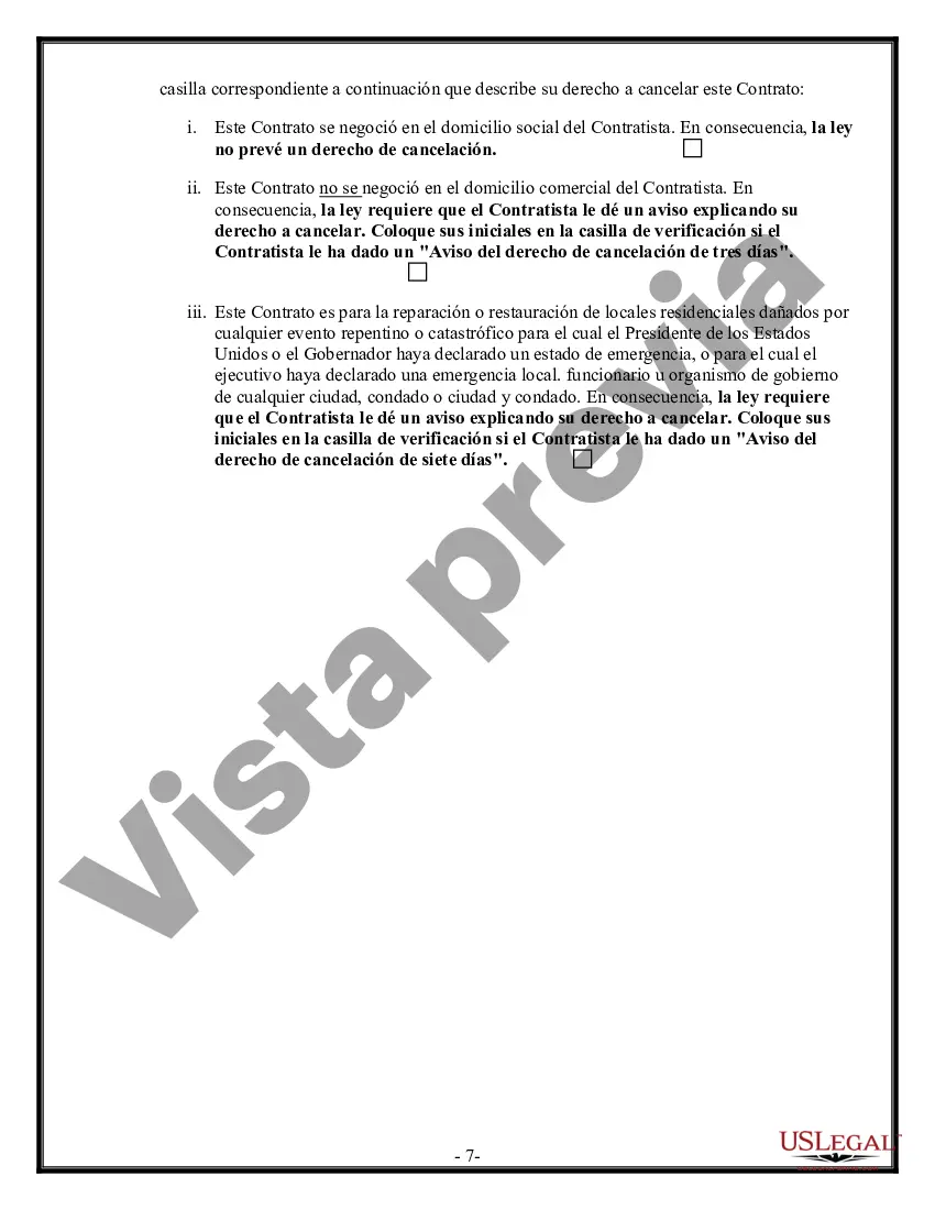 Preview Contrato de Seguridad para Contratista