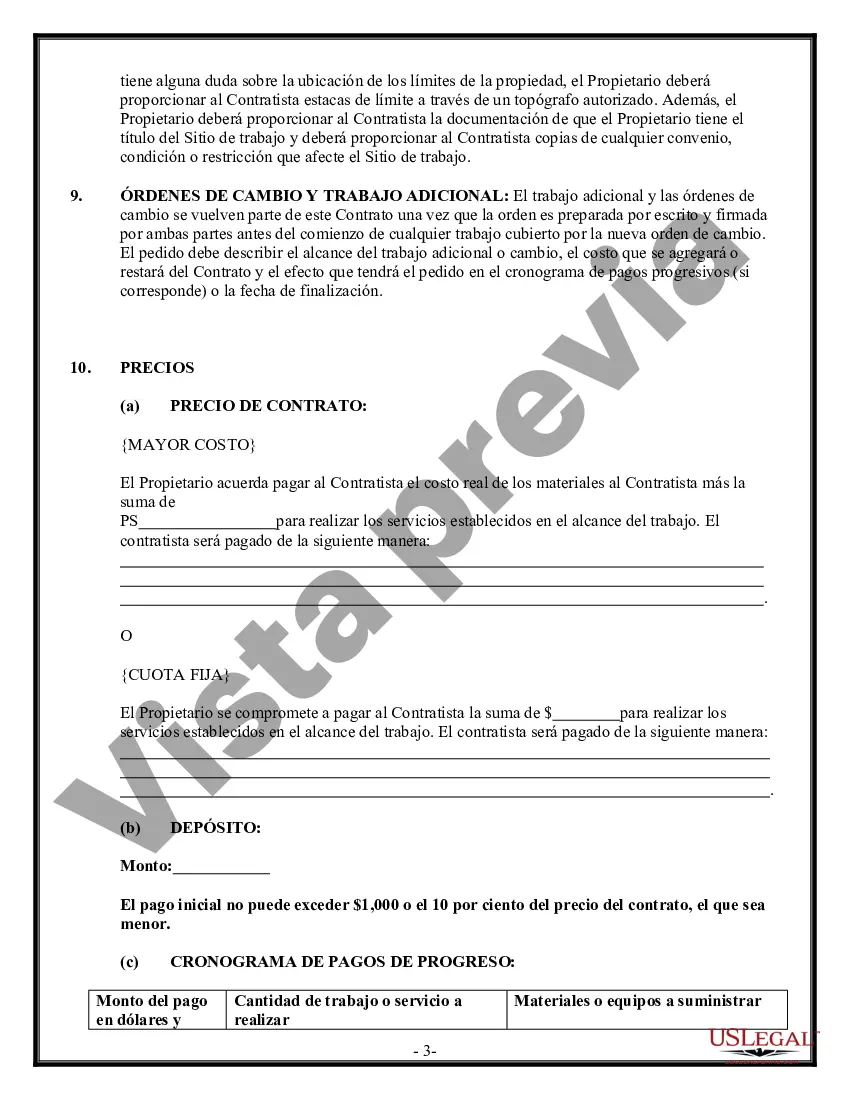 Preview Contrato de trabajo en el sitio para el contratista