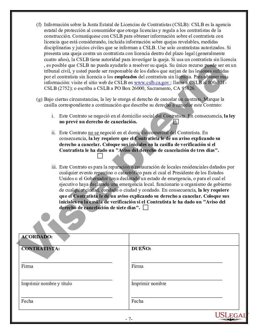 Preview Contrato de trabajo en el sitio para el contratista