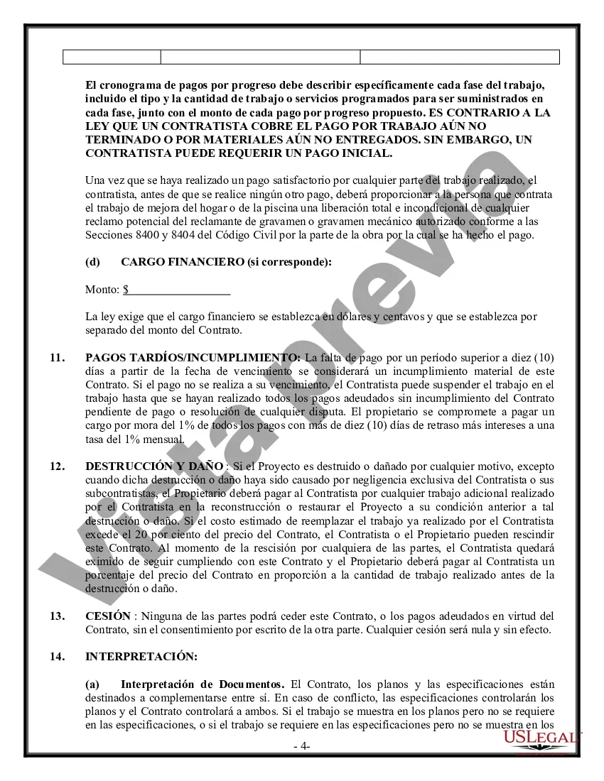 Preview Contrato de Drenaje para Contratista